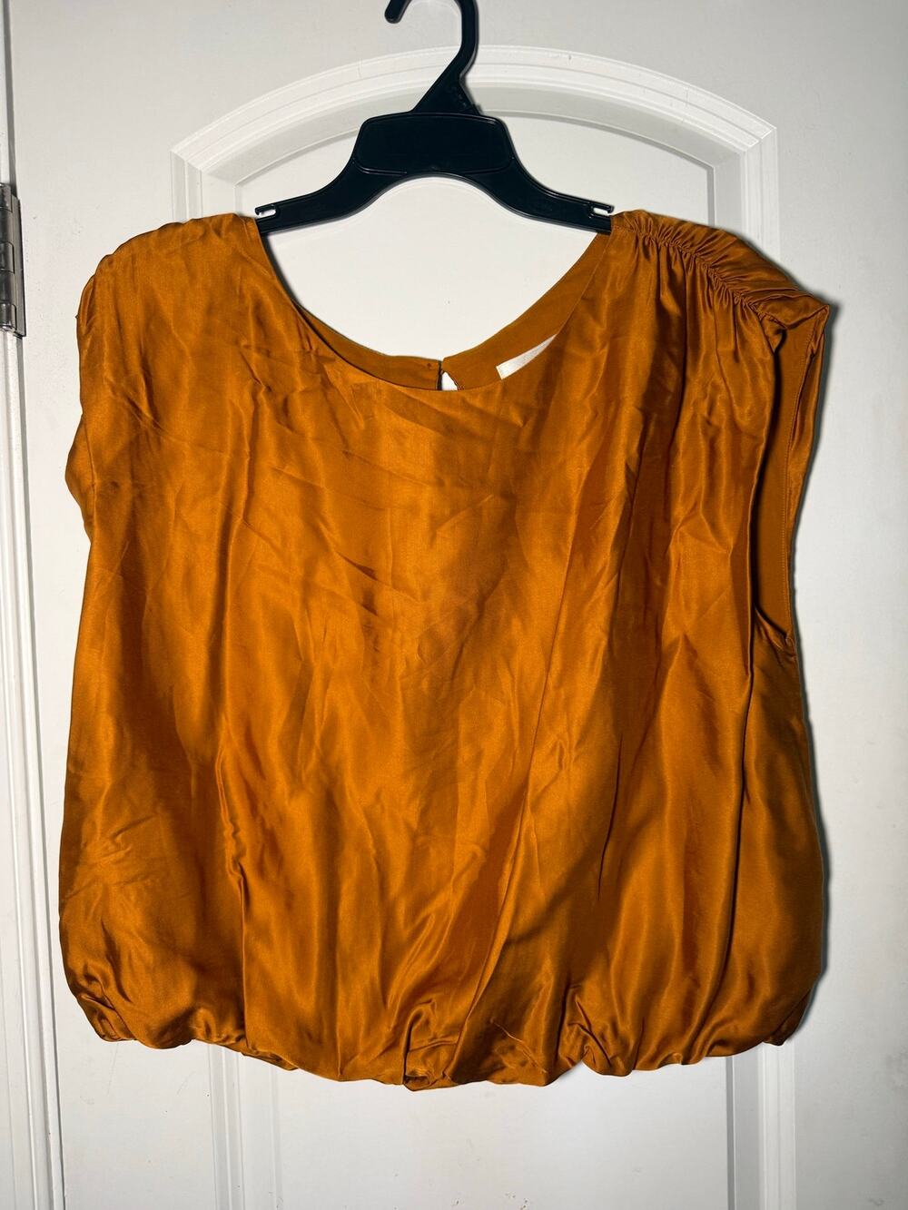 Anthropologie Satin Top
